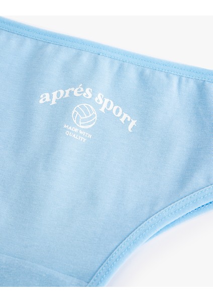 Brazilian Külot Baskılı Standart Bel modelleri