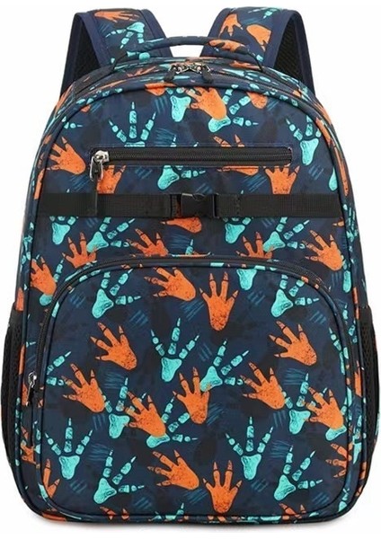 Yeni Okul Çantası Ilkokul Kız Çocuk Büyük Kapasiteli Karikatür Birinci Sınıf Sırt Çantası Omurga Koruyucusu (Yurt Dışından)