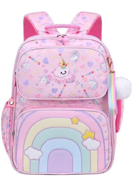 1, 2, 3 ve 6. Sınıflardaki Kızlar Için Ilkokul Öğrencilerinin Okul Çantaları, Yeni Sevimli Prenses Çocuk Sırt Çantası, Yük Azaltıcı, Ultra Hafif ve Su Geçirmez (Yurt Dışından)