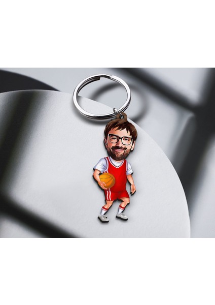 Kişiye Özel Erkek Basketbol Karikatürlü Ahşap Anahtarlık-5 Sevgiliye Hediye, Arkadaşa Hediye, Doğum Günü Hediyesi fiyatları