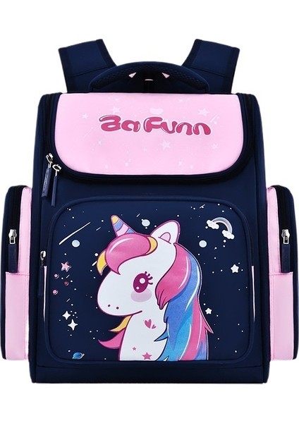 Uzay Çantası 1-3-6 Sınıf Ilkokul Öğrencisi Okul Çantası Kız Erkek Çantası Omurga Koruma Çocuk Sırt Çantası (Yurt Dışından)