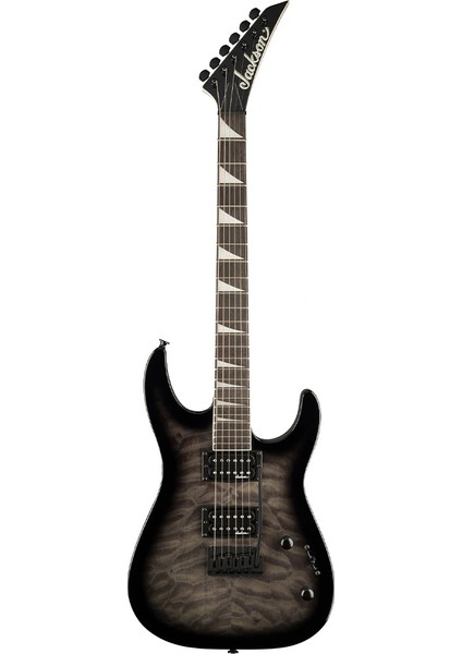 JS20 Dinky DKQ 2PT Amaranth Klavye Transparent Black Burst Elektro Gitar