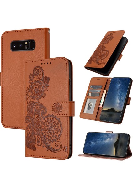 Samsung Galaxy Not 8 Için Kılıf Cüzdan Durumda (Yurt Dışından)