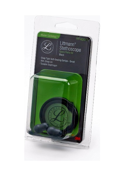 3m™ Littmann® Stetoskop -40011 Yedek Parca Kiti,master Kardiyoloji™, Siyah