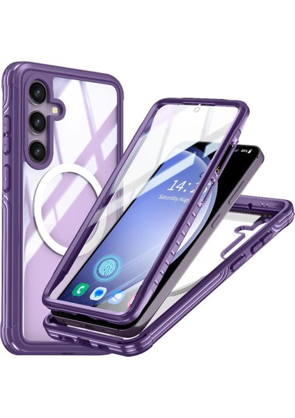Samsung Galaxy S24 360 Için Miracase Manyetik Kılıf Her Şey Dahil Damla ve (Yurt Dışından)