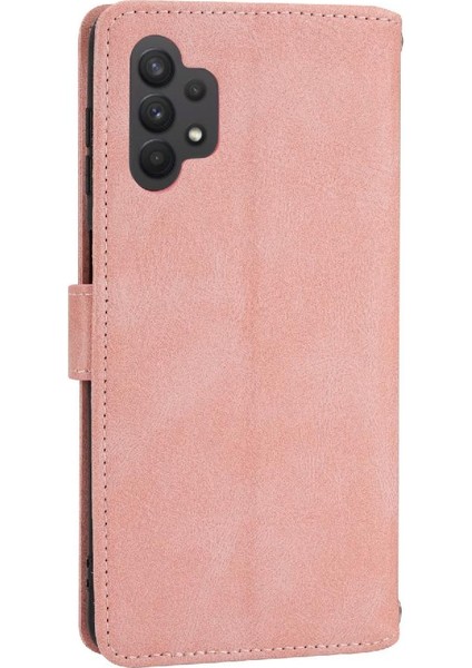 Samsung Galaxy A32 4g Pu Deri Manyetik Kapatma Kickstand Için Flip Case (Yurt Dışından)