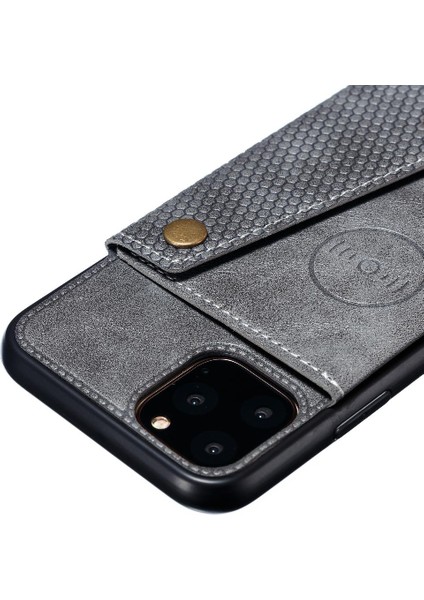 Iphone 12 Için Cüzdan Durumda Pro Max Kart Tutucu Buit Demir Kickstand Durumda (Yurt Dışından)