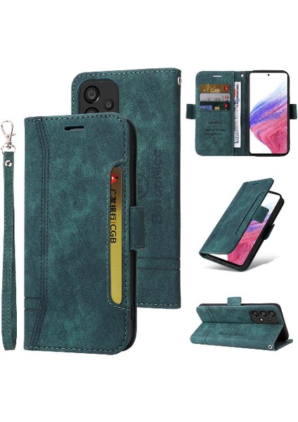 Samsung Galaxy A53 5g Tpu Deri Manyetik Kart Yuvaları Cüzdan Flip Case (Yurt Dışından) fiyatları