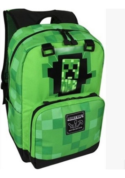 Sinley Minecraft Oyun Sırt Çantası Öğrenci Okul Çantası Gündelik Sırt Çantası (Yurt Dışından)