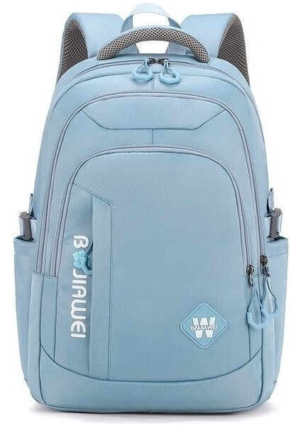 Keluofu Büyük Kapasiteli Naylon Çok Fonksiyonlu Kolej Orta Yüksek Öğrenci Okul Çantası (Yurt Dışından)