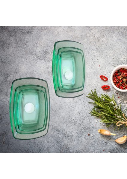 Tokio Yeşil Kayık Tabak 12-14-18 cm 6'lı Set modelleri