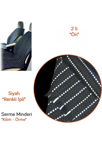 Serme Minder (Kilim) Pilot Ön 2 Li Set Üniversal BR4818023