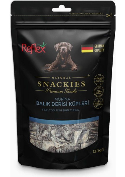 Snackies Morina Balık Derisi Küpleri 130 gr