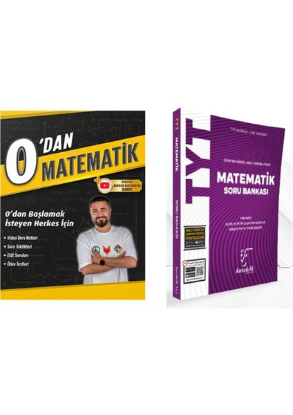 0’dan Matematik ve Karekök Yayınları TYT Matematik Soru Bankası