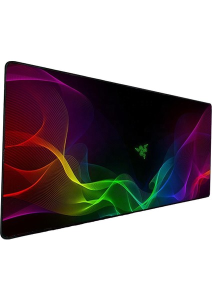 Sge Teknoloji Purple Zone Desenli Oyuncu Mouse Pad 90X40 cm Kaymaz Dikişli