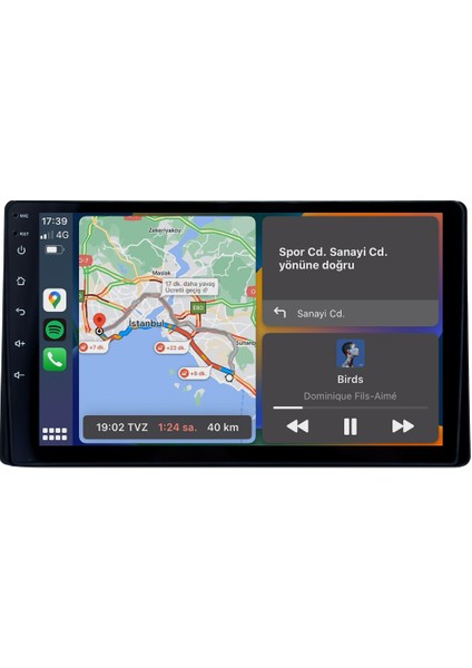 Toyota Corolla (2016-2019) Android 14 Multimedya Carplay 10 Inch 8 GB Ram / 128 GB Hafıza CRV-4544XAA