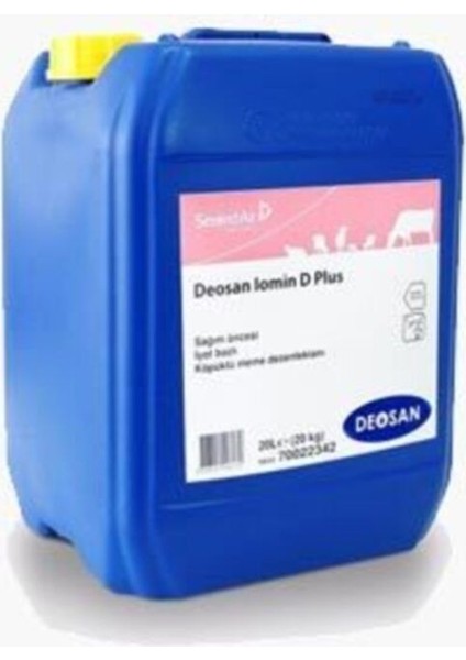 Tekno Trust Deosan Iomin D Plus 20 Lt 20 kg Köpüklü Dezenfektan Sağım Öncesi Meme Hijyeni
