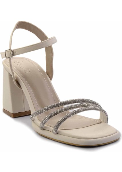 Mat Bej Saten Kadın Klasik Topuklu Ayakkabı K05215164738 fiyatları