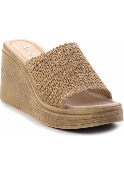 Vizon Hasır Kadın Terlik K04823005328 modelleri