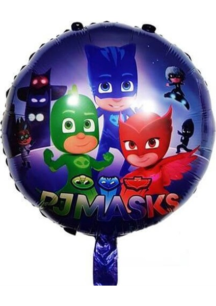 Pj Mask Pj Maskeliler Folyo Balon 45CM Pjmaskeliler