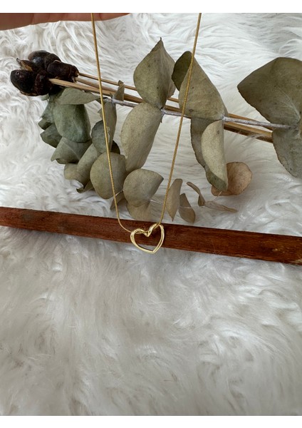 Ucu Kalpli Minimal Ince Çelik Kolye (40CM) modelleri