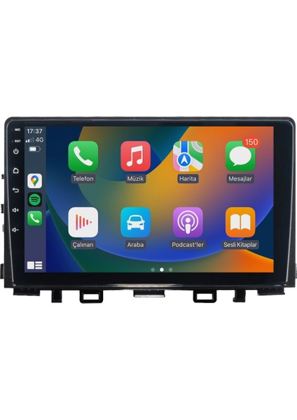 Kia Rio (2017-2024) Android 14 Multimedya Carplay 10 Inch 8 GB Ram / 128 GB Hafıza CRV-4317XAA