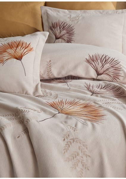 Nakışlı Pike Takımı Bej - Blesk