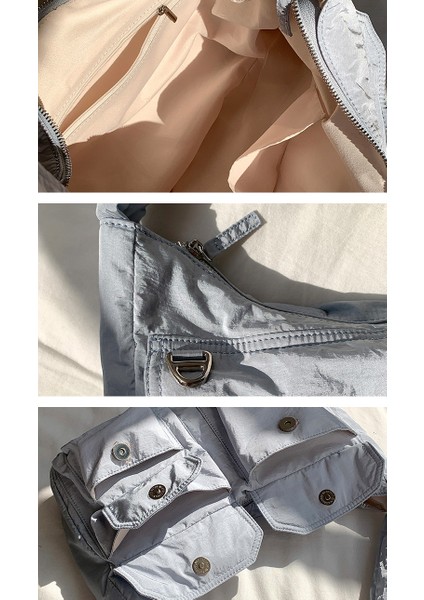 Yeni Kadın Naylon Çanta Omuz Çantası Büyük Kapasiteli Rahat Çanta Crossbody (Yurt Dışından) fiyatları