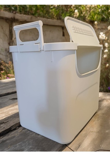 Mt-35 Mybox 30 Litre Kulplu Çok Amaçlı  Organizer Saklama Kutusu