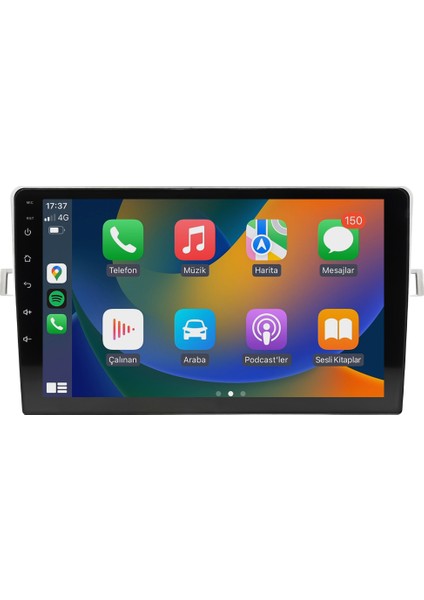 Toyota Verso (2014-2017) Android 14 Multimedya Carplay 10 Inch 8 GB Ram / 128 GB Hafıza CRV-4133XAA