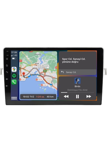 Toyota Verso (2014-2017) Android 14 Multimedya Carplay 10 Inch 8 GB Ram / 128 GB Hafıza CRV-4133XAA