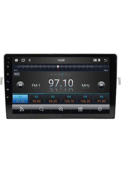 Toyota Verso (2014-2017) Android 14 Multimedya Carplay 10 Inch 8 GB Ram / 128 GB Hafıza CRV-4133XAA