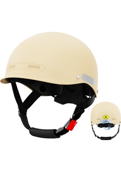 Elektrikli Motosiklet Kaskı Her Mevsim Emniyet Kaskı (Yurt Dışından)