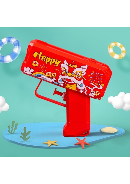 Çizgi Film Küçük Sarı Ördek Su Tabancasına Basıyor (Yurt Dışından)