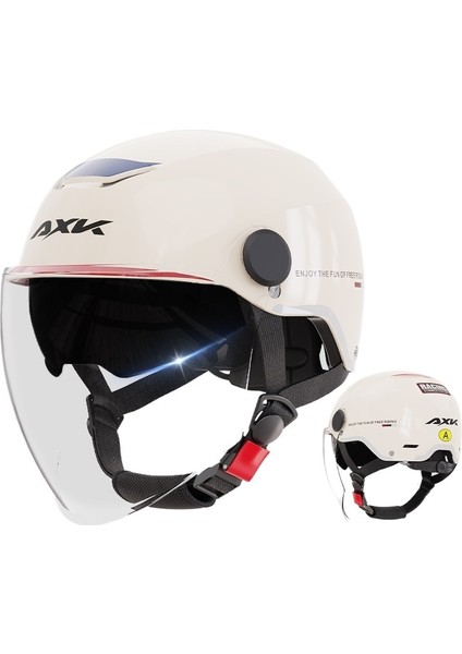 Elektrikli Motosiklet Kaskı Her Mevsim Emniyet Kaskı (Yurt Dışından)
