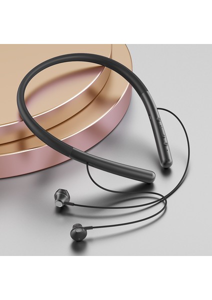 Spor Bluetooth Kulaklık, Boyuna Monte Kablosuz Manyetik Kulak Içi Evrensel Ultra Uzun Pil Ömrü Manyetik Su Geçirmez Kulaklık (Yurt Dışından)