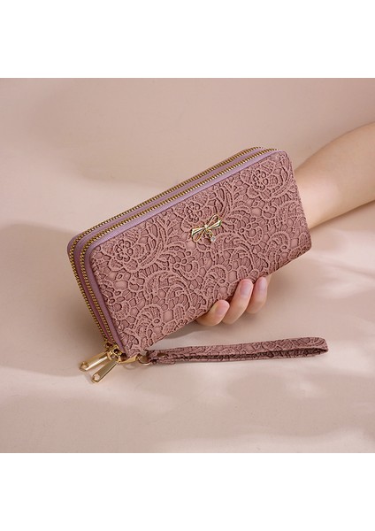 Cüzdan Kadın Büyük Kapasiteli Çok Fonksiyonlu Cüzdan Uzun CÜZDAN2024 Yeni Stil Üst Düzey (Yurt Dışından)