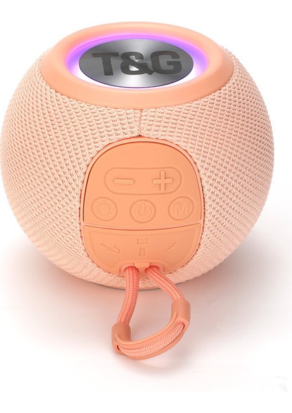 TG337 Bluetooth Hoparlör Kablosuz Kumaş Eklenti Kartı Küçük Ses Subwoofer Taşınabilir Mini Bluetooth Ses (Yurt Dışından)