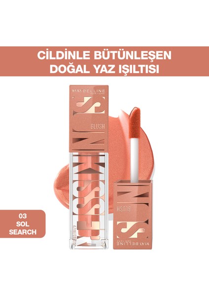 Maybelline New York Sunkisser Likit Allık- 03 Sol Search