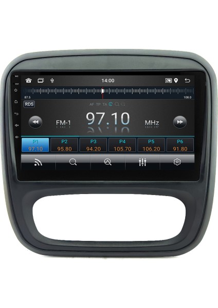 Renault Traffic (2015-2021) Android 14 Multimedya Carplay 10 Inch 8 GB Ram / 128 GB Hafıza CRV-4705XAA