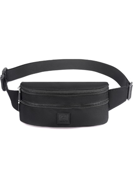 Su Geçirmez Naylon Doğa Sporları Crossbody Çanta Siyah (Yurt Dışından)