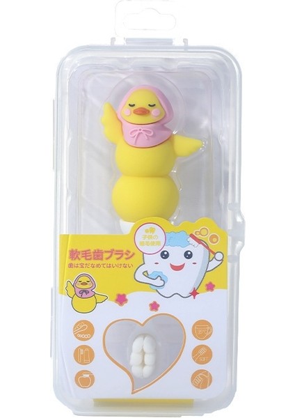 Karikatür On Bin Saç Çocuk Diş Fırçası Tek Paket 2-6 Yaş Bebek Silikon Saplı Ince Yumuşak Kıllı Diş Fırçası (Yurt Dışından)