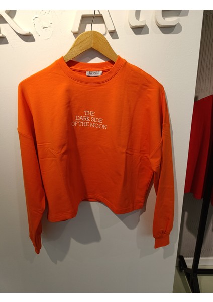 BRV-014 Turuncu Kadın Sweatshirt