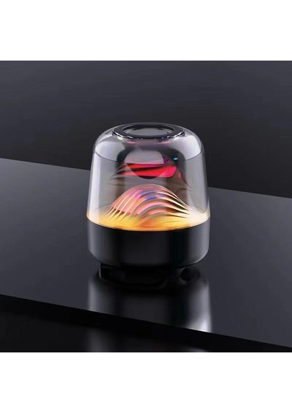 Sınır Ötesi Sıcak Model L17A Renkli Işık Kablosuz Bluetooth Hoparlör Cep Telefonu Bilgisayar Eklenti Kartı Subwoofer Cam Küçük Ses (Yurt Dışından)