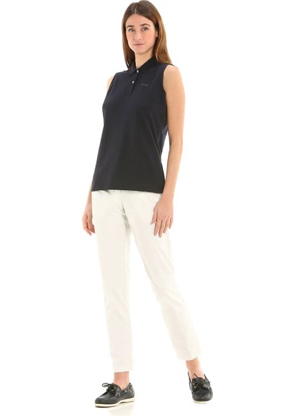 Deck Ws Polo Ss Lacivert Kadın Polo Tshirt