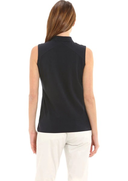 Deck Ws Polo Ss Lacivert Kadın Polo Tshirt