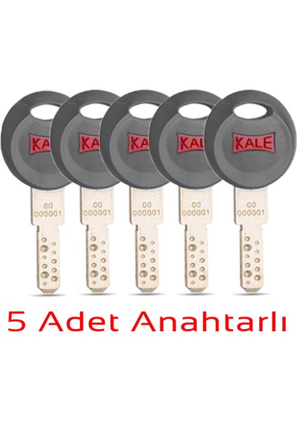 164 Cec M 68MM Barel Çelik Takviyeli 5 Anahtarlı Göbek fiyatları