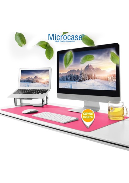 Deri Mouse Pad Laptop Bilgisayar Geniş Masa Matı 80X40 AL3023