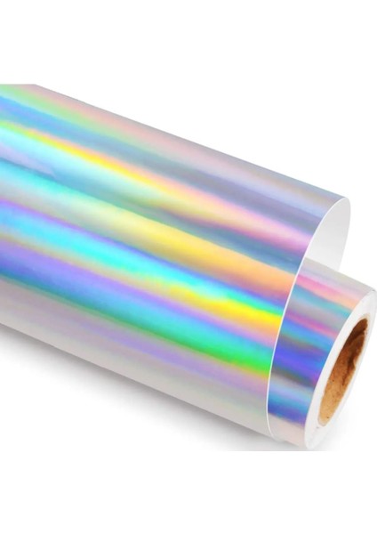 Hologram Gökkuşağı Araç Motosiklet Jant Kaplama Folyosu ( 100CMX152CM )