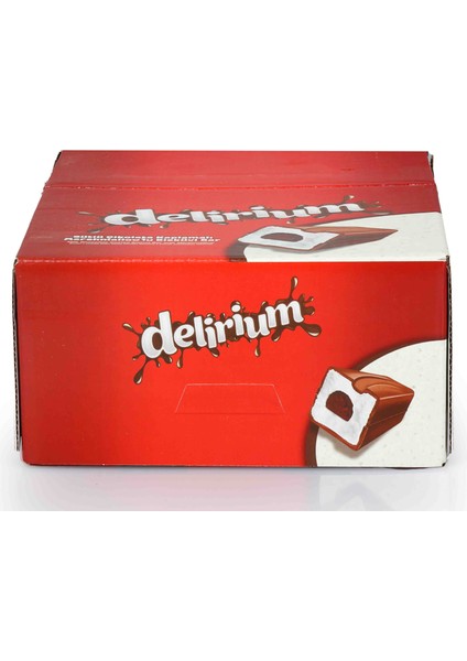 Delirium Sütlü Çikolatalı Marshmallowlu Bar 28 Gr. 24 Adet (1 Kutu)